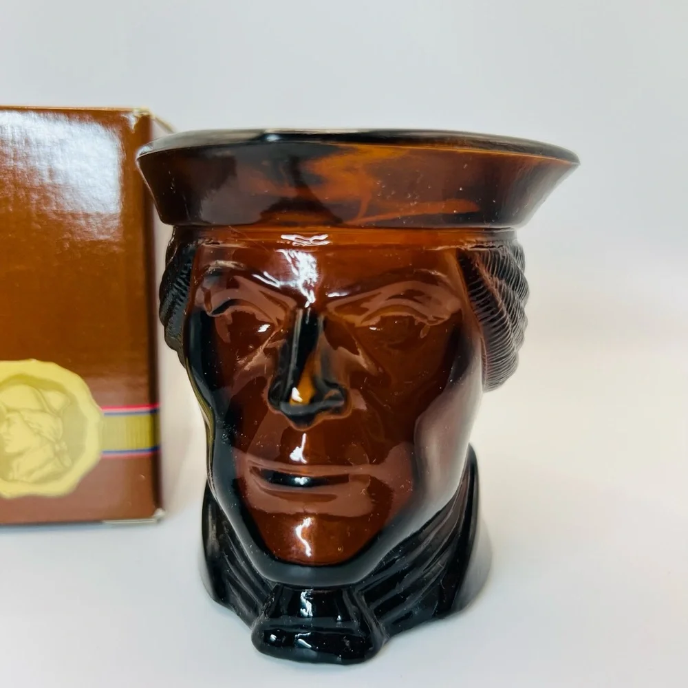 Vintage Avon Revolutionary Soldier Smoker’s Candle Mug with Original Box